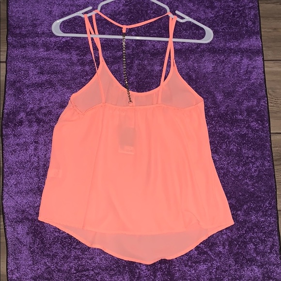 Peach Flowy Shirt - Picture 4 of 5